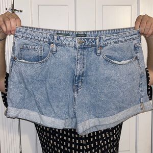 Target High Rise Mom Shorts